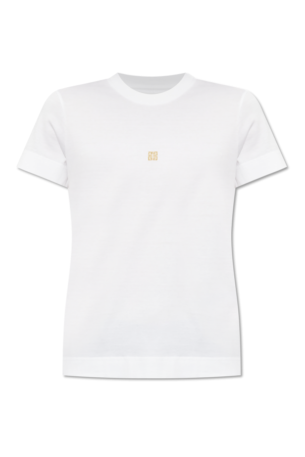 Tシャツ・カットソー Givenchy Logo patch t-shirt Givenchy Logo Patch Short-Sleeve T-Shirt | Neiman Marcus